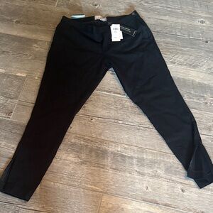 Banana Republic Black Two-Way Stretch Pants